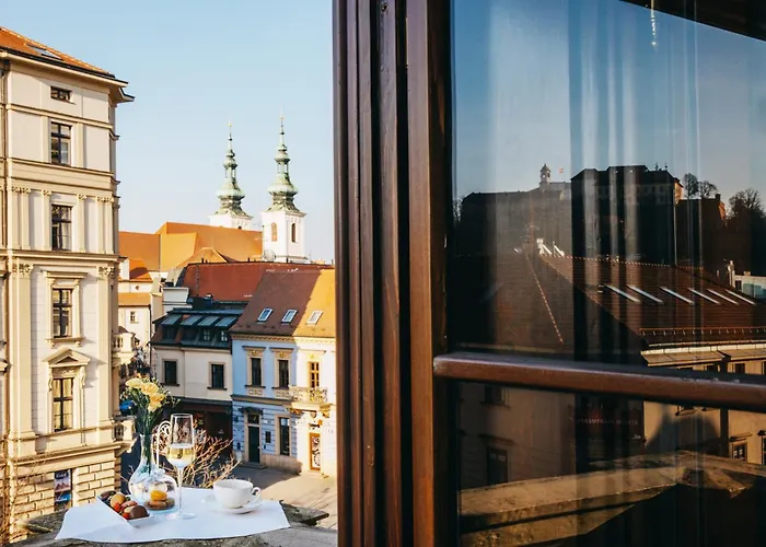 Szálloda Grand Palace - Small Luxury Of The World Brünn (Brno)